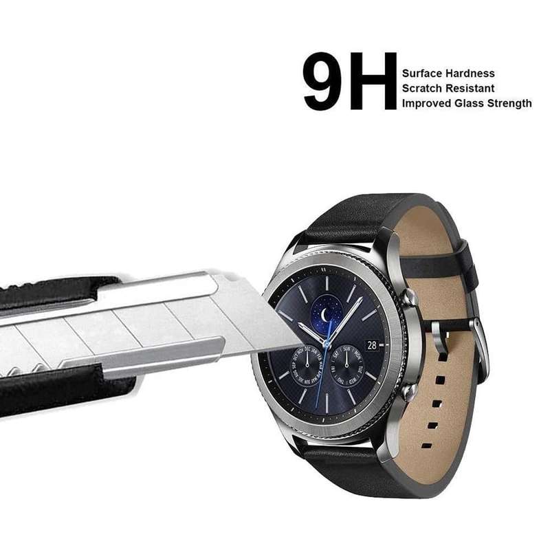 Killer Deals 45mm Tempered Glass Screen Protector for Samsung Galaxy Watch 3 x2 Combo