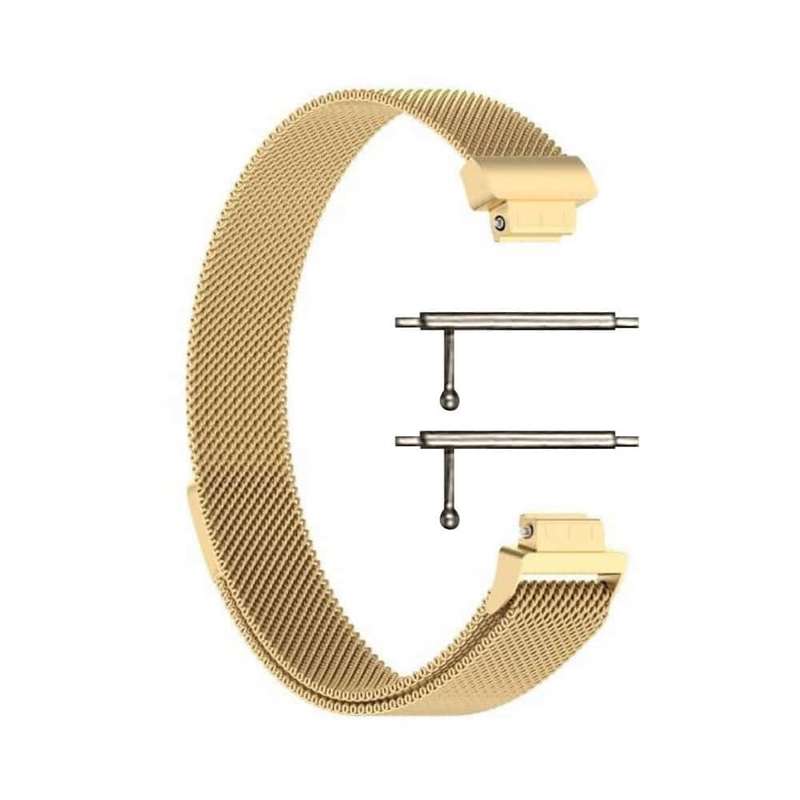 Killer Deals Fitbit Inspire 2 Milanese stainless-steel strap - Gold (S-M)