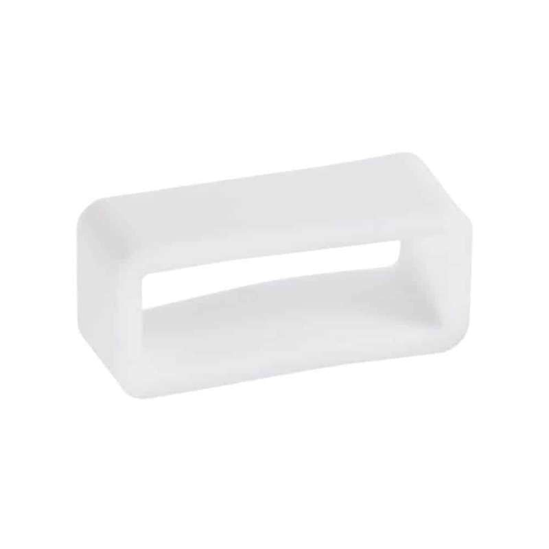 Killer Deals 26mm Universal Watch Silicone Strap Loop Keepers (x4)- Black