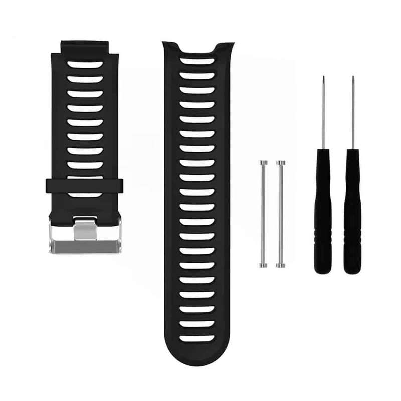 Killer Deals Silicone Strap for Garmin Forerunner 910XT with screws and screw drivers - Red