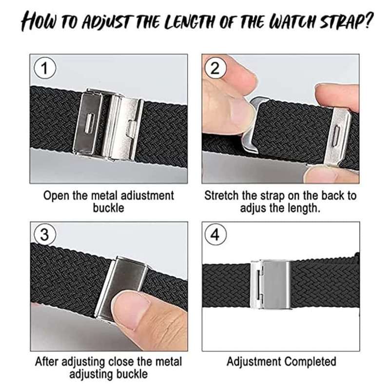 Killer Deals 20mm Universal Watch Braided Strap for Samsung / Huawei