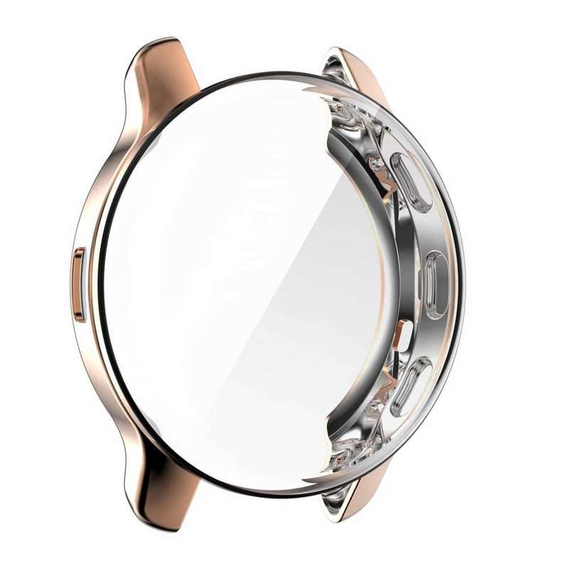 Killer Deals 43mm Protective TPU Case for Garmin Venu 2 Plus- Rose Gold
