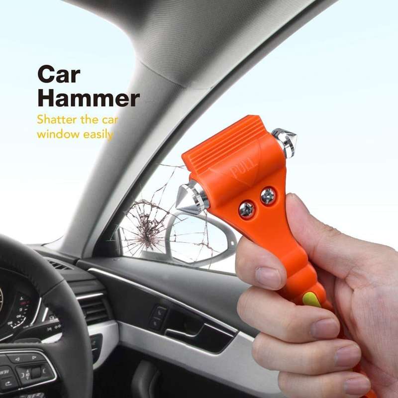 Killer Deals Emergency Window Break Hammer Seatbelt Cutter Car Escape Tool x5 Combo