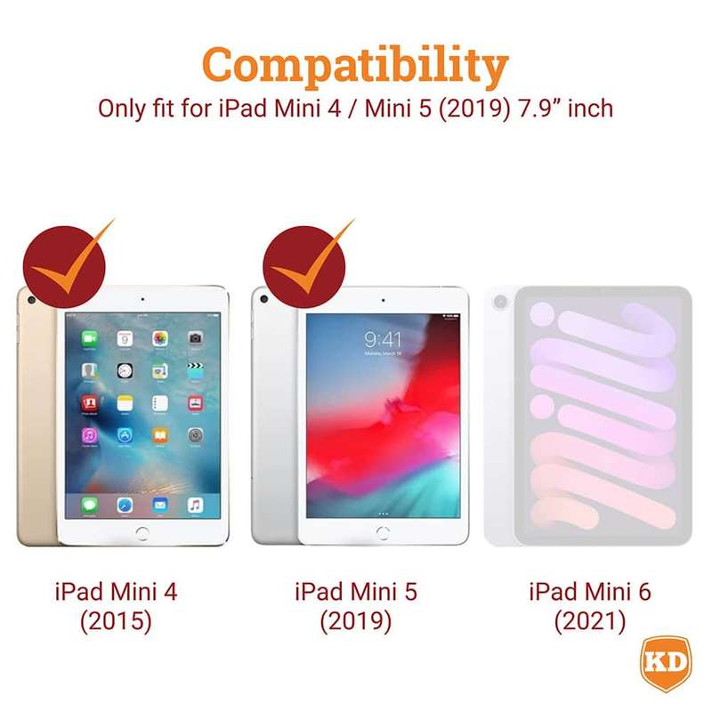 Killer Deals Protective Cover with Strap for iPad Mini 4 / Mini 5 7.9''