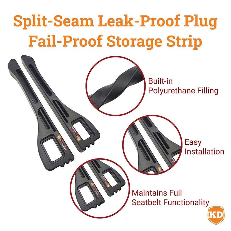 Killer Deals Universal Car Seat Anti-Drop Gap Filler 2 Pack