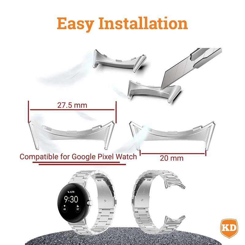 Killer Deals Connector for Google Pixel Watch 2 - Silver