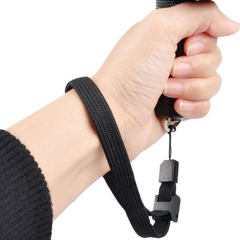 Adjustable Wrist Strap Nylon Lanyard- 5 Piece- 22cm Length