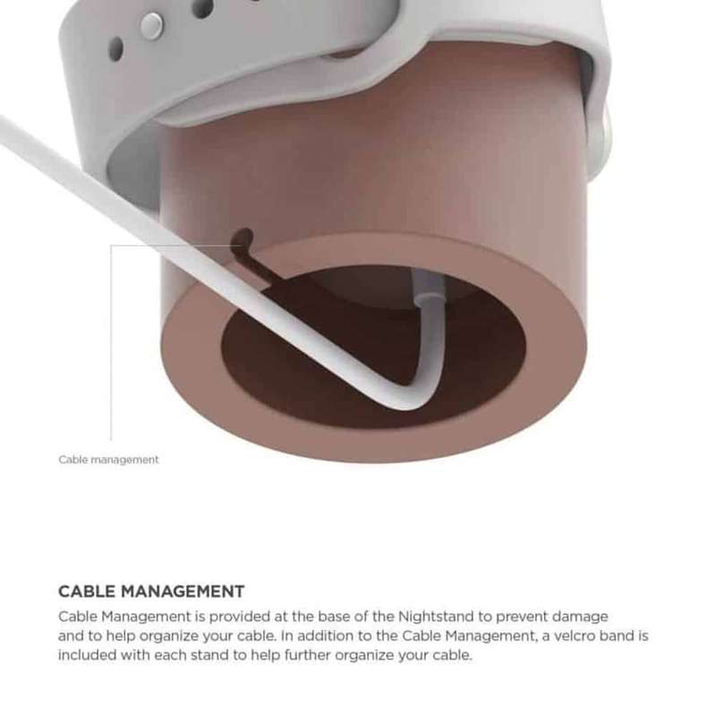 Nightstand Mode Magnetic Charger Stand for Apple Watch
