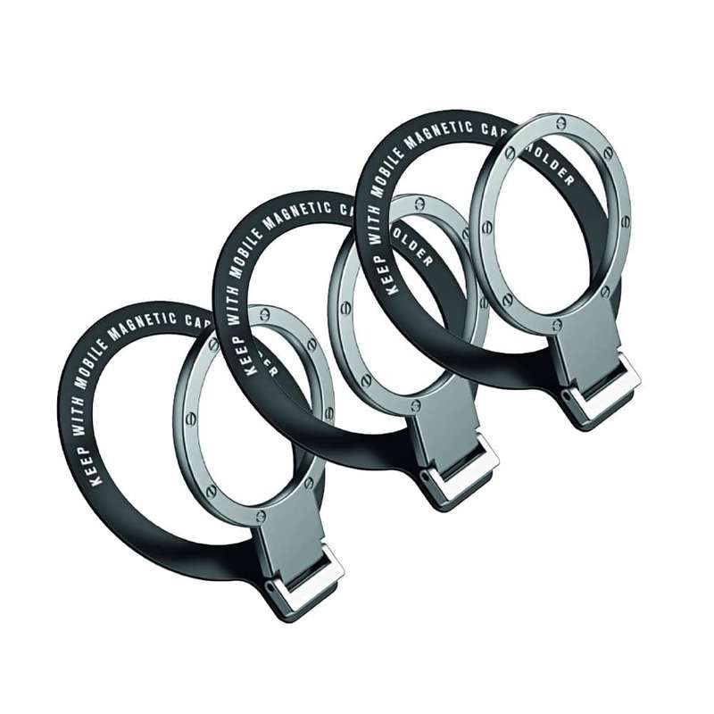 Killer Deals Magnetic MagSafe Phone Ring Kickstand for iPhone / Samsung x3 Combo