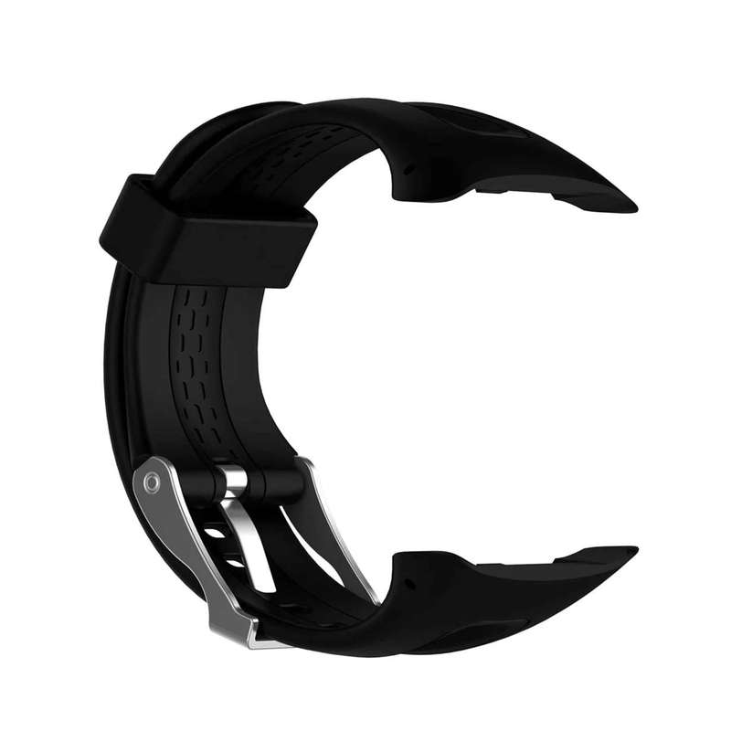 Killer Deals Silicone Case & Silicone Strap for Garmin Forerunner 10/ 15- Black- M/L