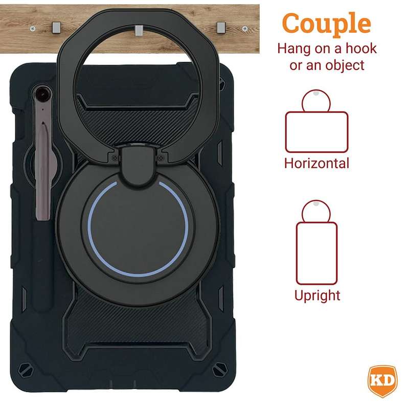 Protective Cover Case with Strap for Samsung Galaxy Tab S9