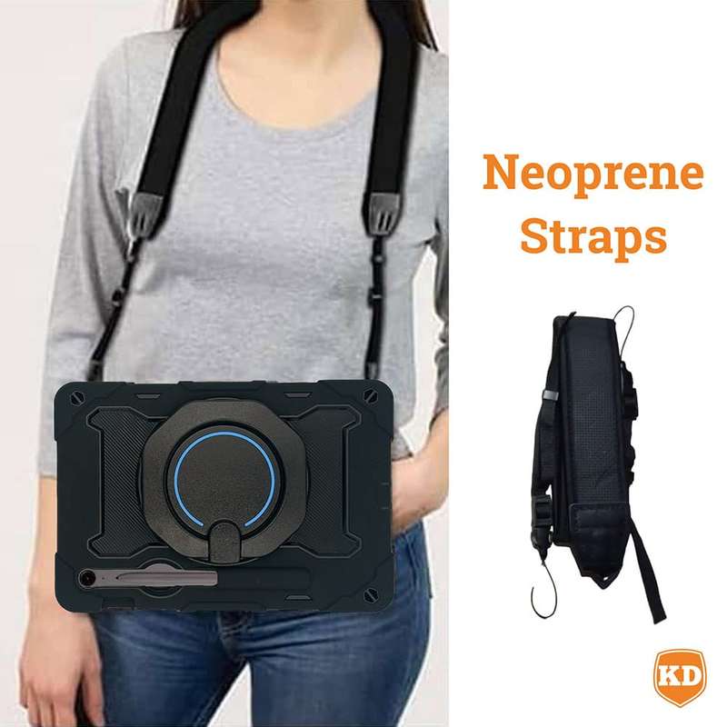 Protective Cover Case with Strap for Samsung Galaxy Tab S9
