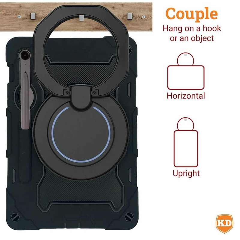 Protective Cover Case with Strap for Samsung Galaxy Tab S9