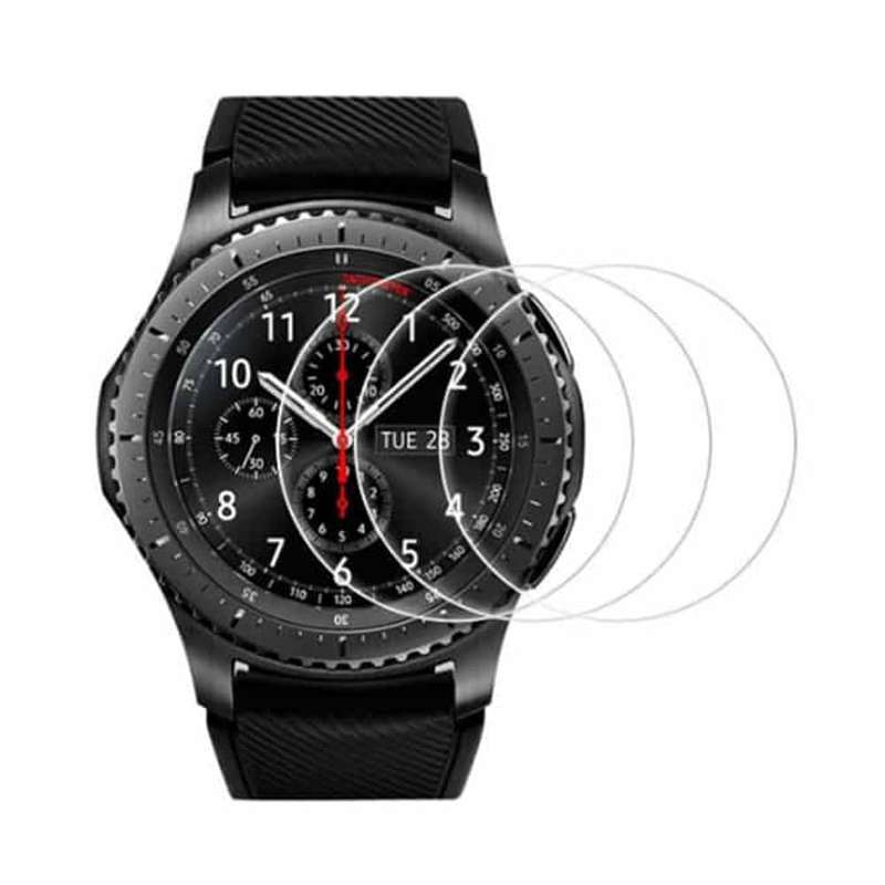 Killer Deals 33mm Tempered Glass Screen Protector for Samsung Gear S3 x3 - Combo
