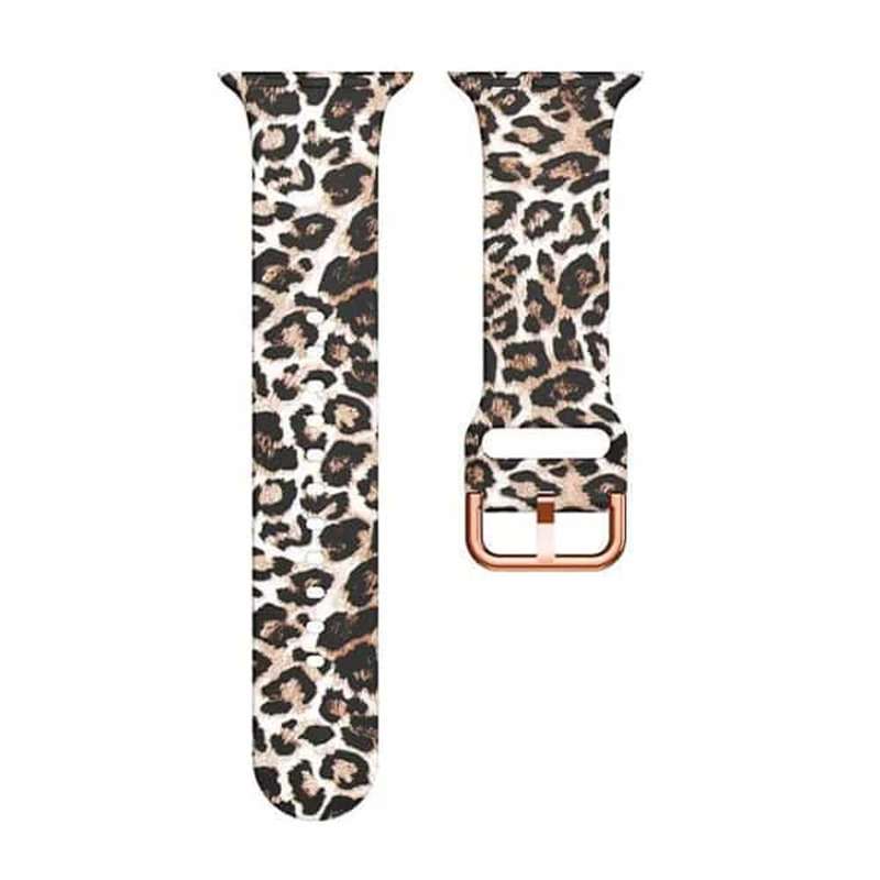 Killer Deals Leopard Animal Print Silicone Strap for 38/40/41mm Apple Watch