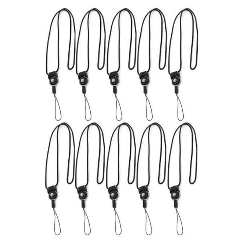 Killer Deals Rotating Nylon Lanyard for Cell Phone/ Keys/ ID Card/ USBs x10 - Combo