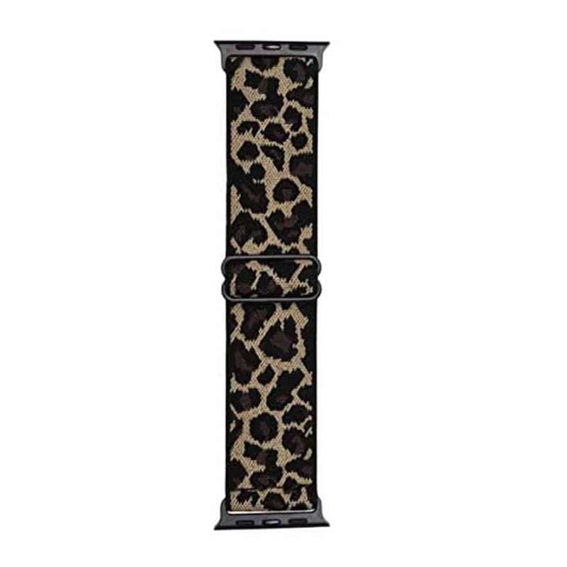 Killer Deals Stretchy Elastic Strap for 42/44/45/49mm Apple Watch- Leopard