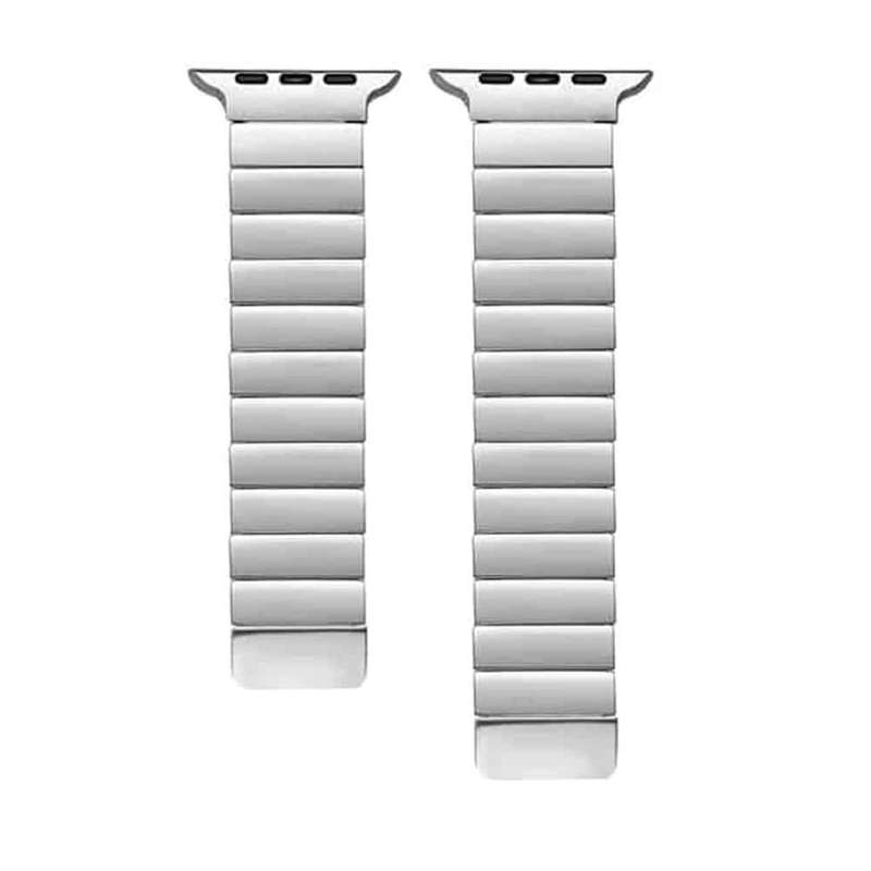 Killer Deals Stainless Steel Magnetic watch band for Apple watch 38/40/41mm - Silver