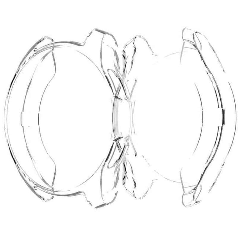 Killer Deals PC Hollow Case for samsung galaxy watch 6 Classic - 43MM Clear