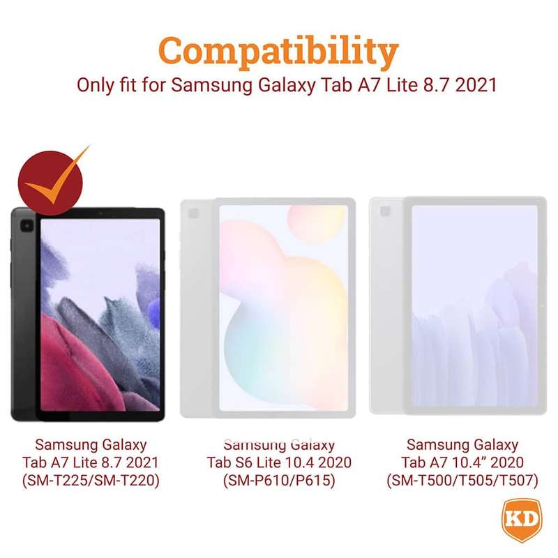 Killer Deals Protective Cover with Strap for Samsung A7 Lite 8.7 T220/T225