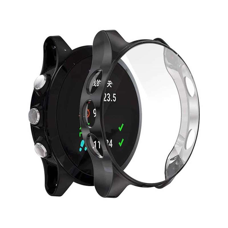 Killer Deals Glass Screen Protector & TPU Case for Garmin Forerunner 935 - Combo