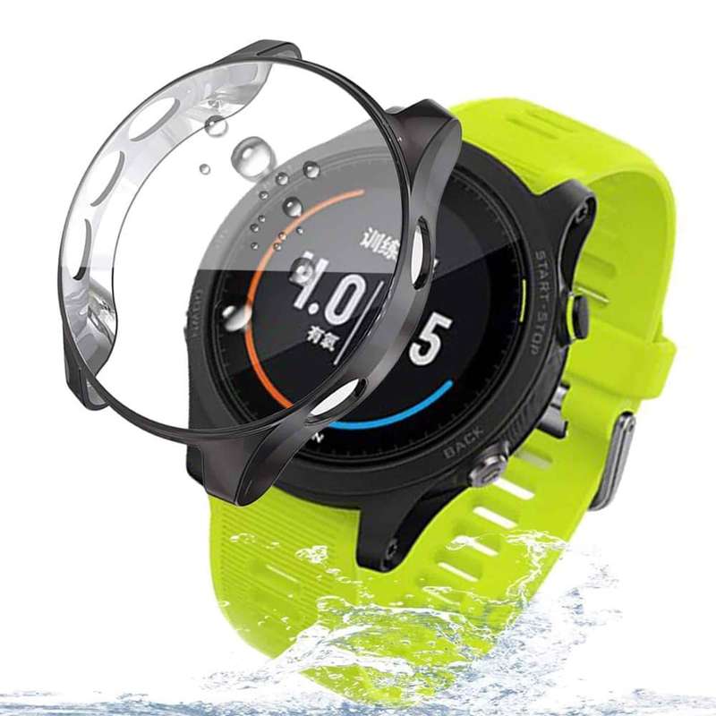 Killer Deals Glass Screen Protector & TPU Case for Garmin Forerunner 935 - Combo