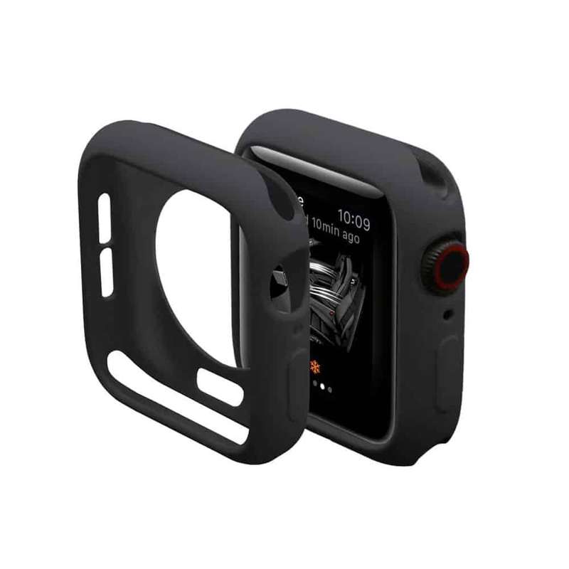 Silicone Protective Case for 40mm Apple Watch- Black