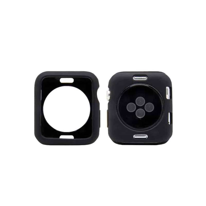 Silicone Protective Case for 40mm Apple Watch- Black