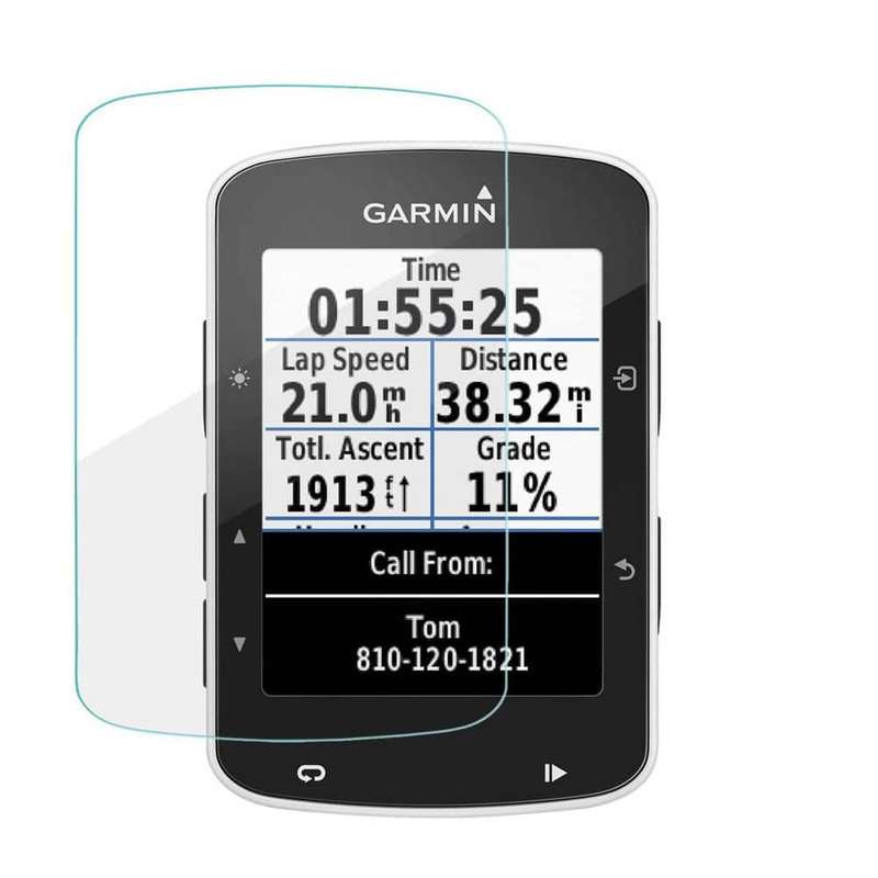 Killer Deals Anti-Shatter Tempered Glass Screen Protector for Garmin Edge 820 x3 Combo