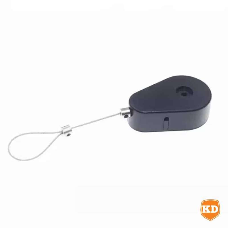 Anti-Theft Retractable Pull Security Box for Tablet Phone - Black