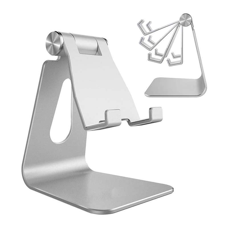 Killer Deals Mobile Phone Desktop Adjustable Dock Cradle - Silver