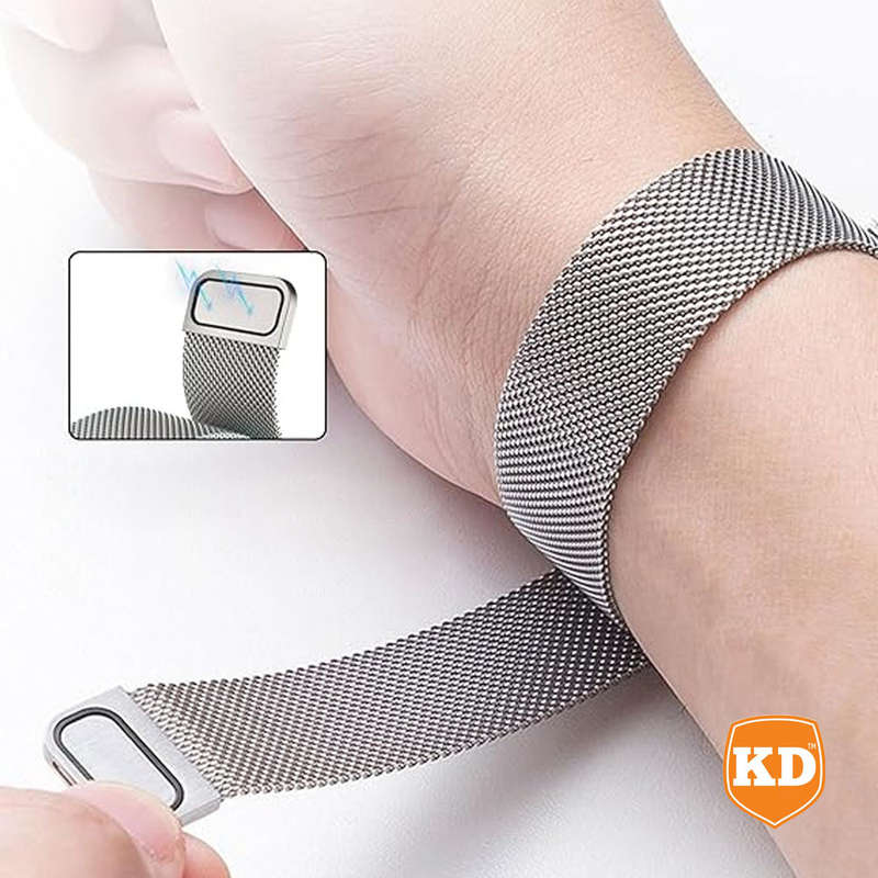 Milanese Loop Strap Garmin Forerunner 220/ 230/ 235- Silver