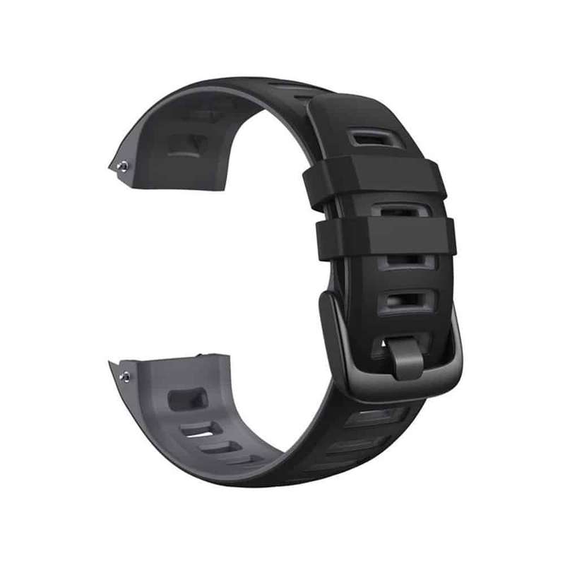 Killer Deals Silicone Strap For Garmin Instinct - Black/Grey