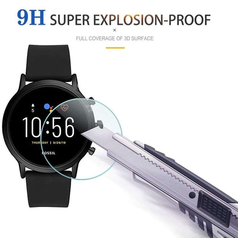 Killer Deals Fossil Gen 5 Carlyle replacement tempered glass screen protector x3 Combo