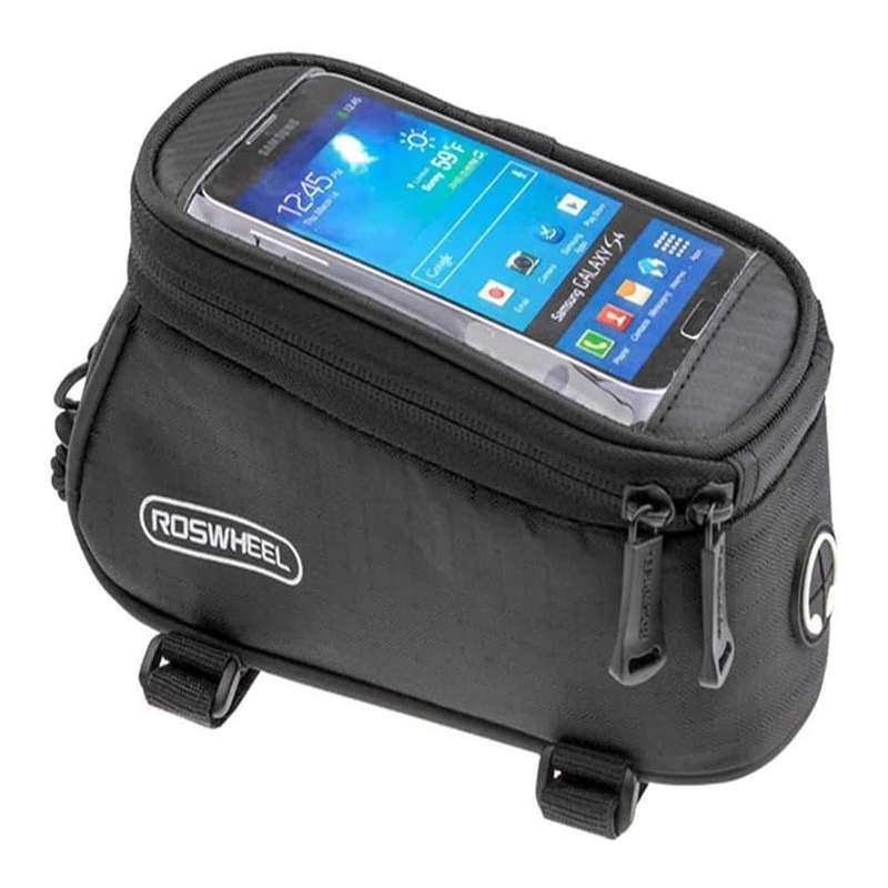 Bicycle Tube Bag with Clear TPU Cover for GPS/ Phone/ Keys