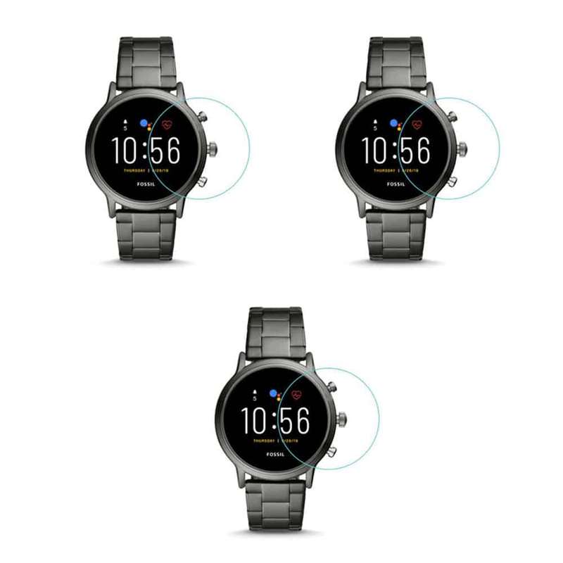Killer Deals Fossil Gen 5 Carlyle replacement tempered glass screen protector x3 Combo