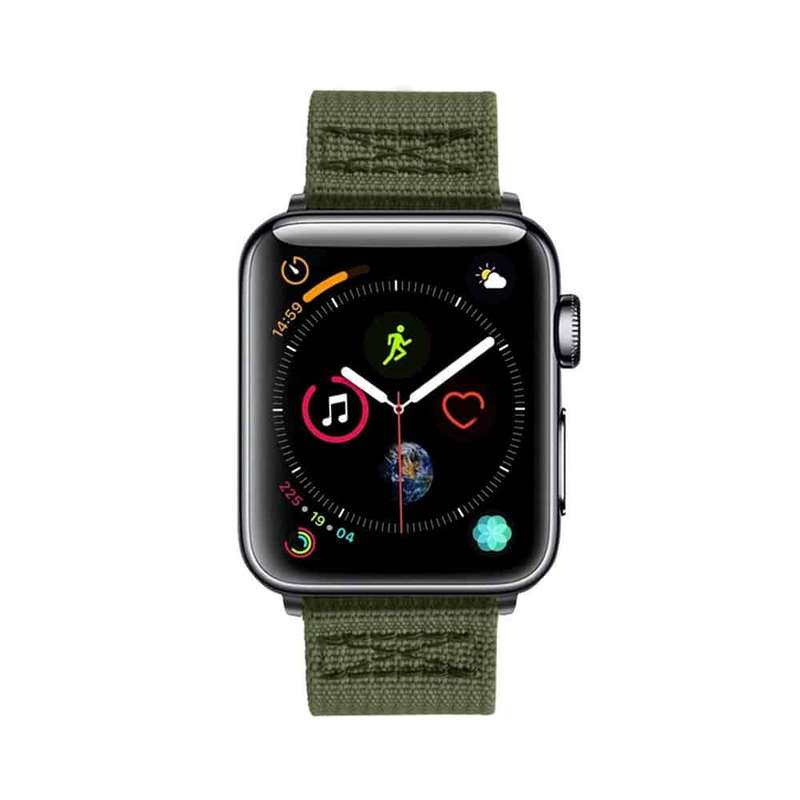 38/40/41mm Apple Watch nylon strap - Black