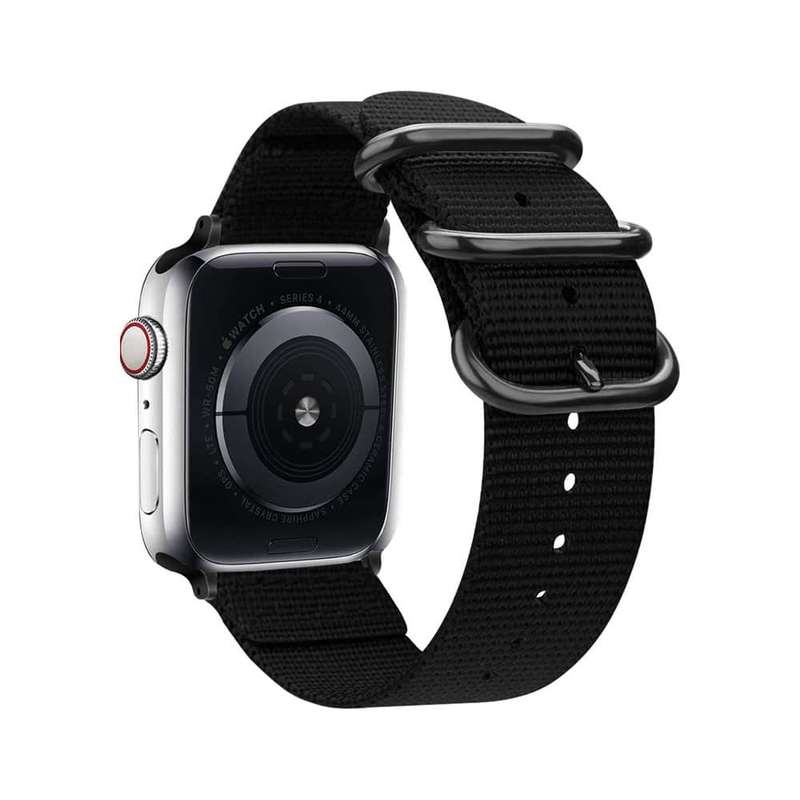 38/40/41mm Apple Watch nylon strap - Black