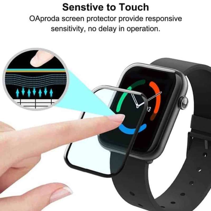 Killer Deals 3D Curved TPU Screen Protector Film for TicWatch GTH x2 Combo