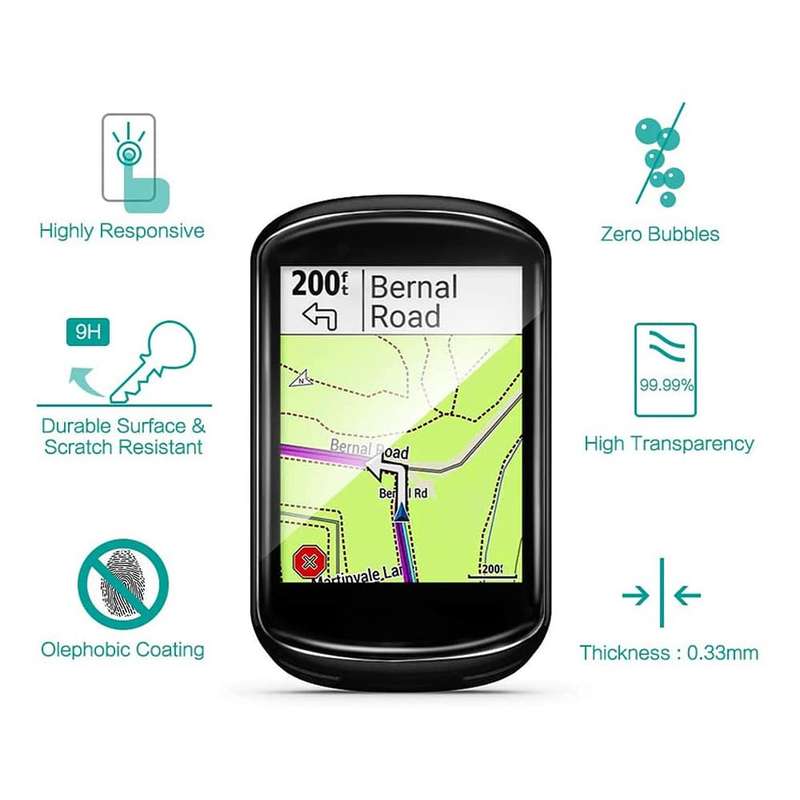 Killer Deals Silicone Case & Glass Screen Protector for Garmin Edge 830