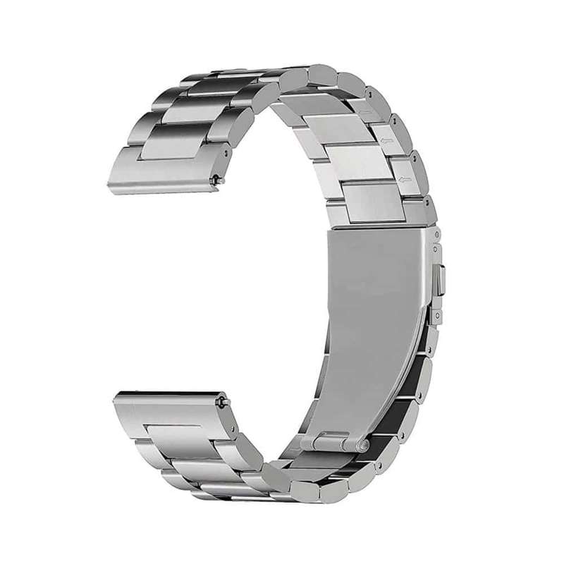 Killer Deals 18mm watch 3 links stainless-steel strap - Silver