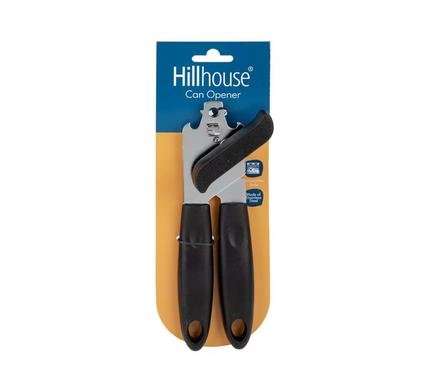 Can-opener stainless steel black-handle hillhouse