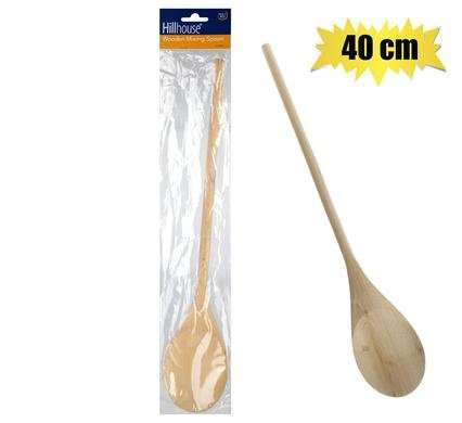 Mixing-spoon wooden 40cm hillhouse