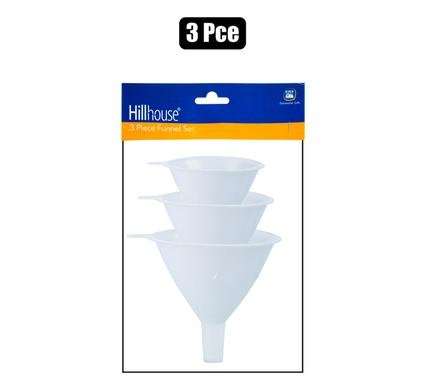 Kitchen-gadget funnels 3 Piece white hillhouse