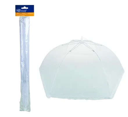 FOODCOVER HEXAGONAL 70cm WHITE HILLHOUSE