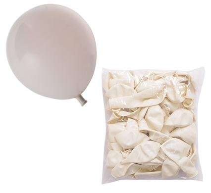 Balloons helium 1 Piece white f-01