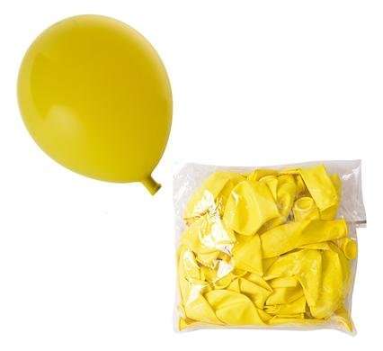 Balloons helium 1 Piece yellow f-01