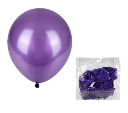 Purple Metallic Balloon, 1-piece