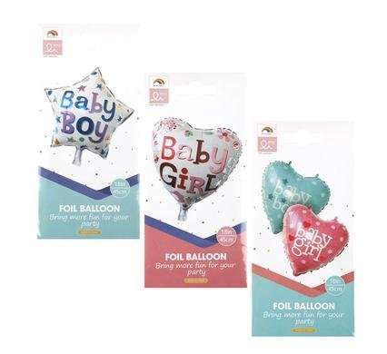 Balloons helium foil 1 Piece baby astd f-01