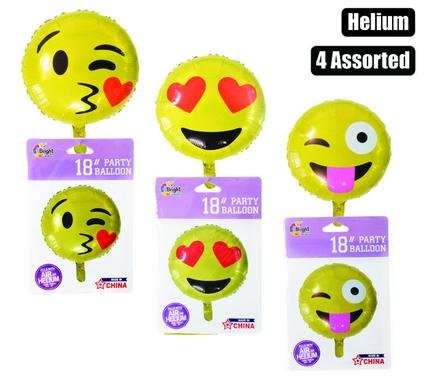 Balloons helium foil 1 Piece icon assorted f-01